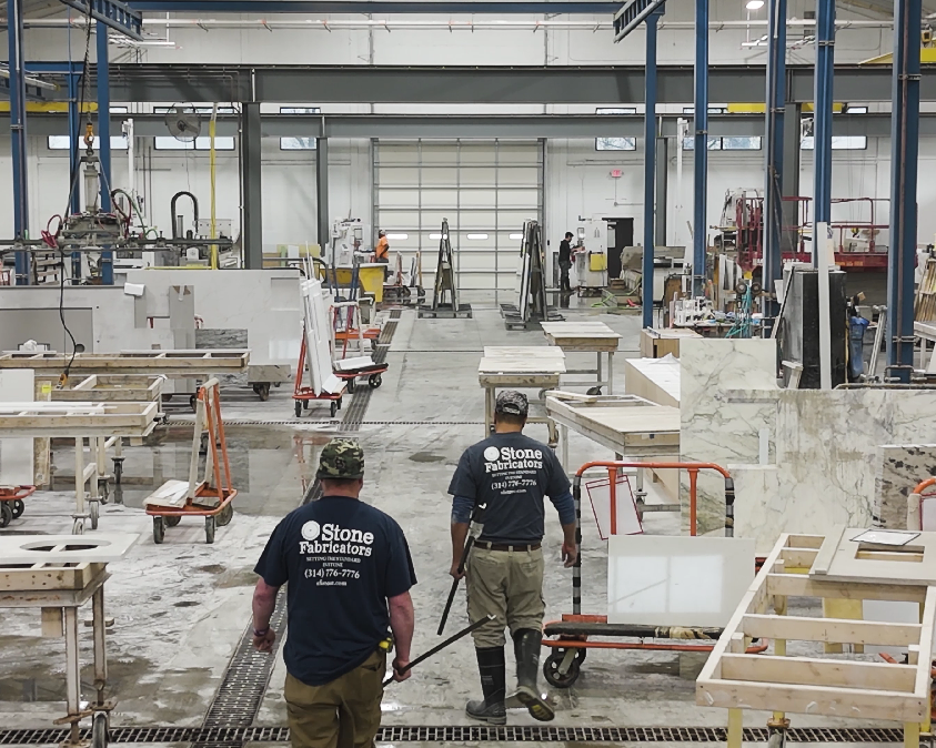 Stone Fabricators St. Louis Shop